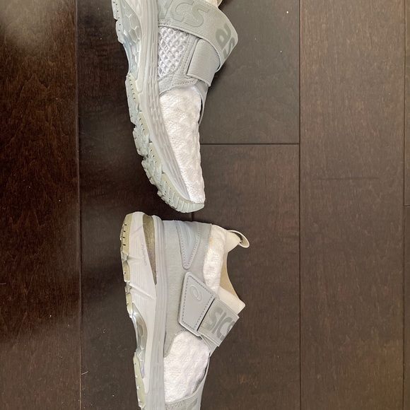 Asics woman's kayano 25 OBI running shoes white grey size 8 US - Picture 4 of 9